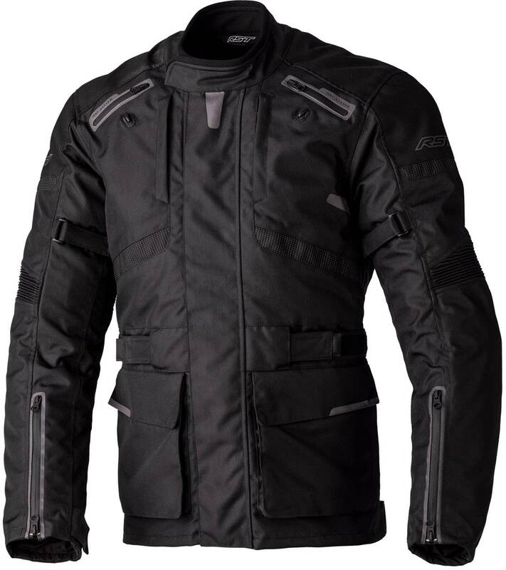 Chaqueta Textil Rst Endurance Ce Hombre - Negro