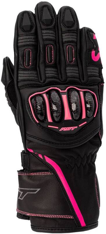 Guantes Mujer Rst S-1 Ce Rosa Flúor