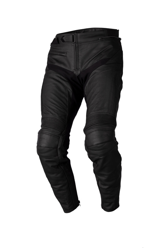 Pantalón De Piel (Hombre) Rst S-1 Ce Sl Negro, Talla Eu38/Xs
