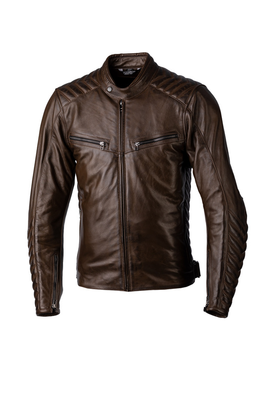 Chaqueta De Piel (Hombre) Rst Roadster 3 Ce Marrón, Talla Eu50/S
