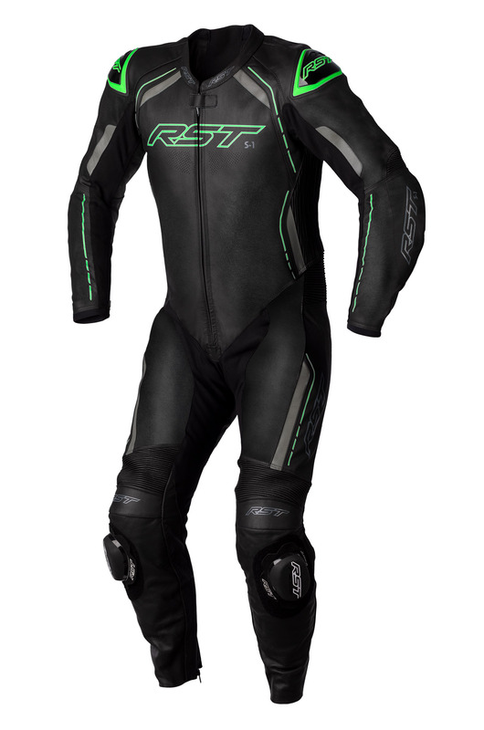 Mono De Piel (Hombre) Rst S-1 Ce Verde Flúor, Talla Eu50/S