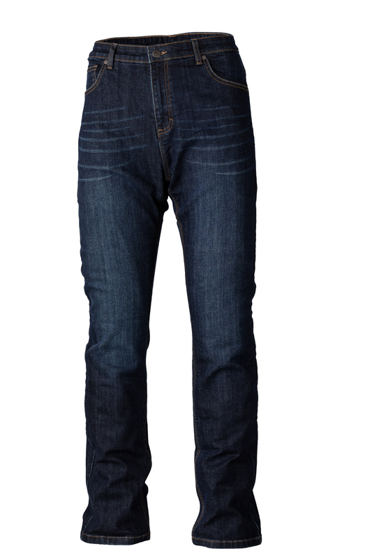 Pantalón Textil Reforzado Con Aramida Rst Straight Leg 2 Ce Hombre (Pernera Larga) - Azul Oscuro
