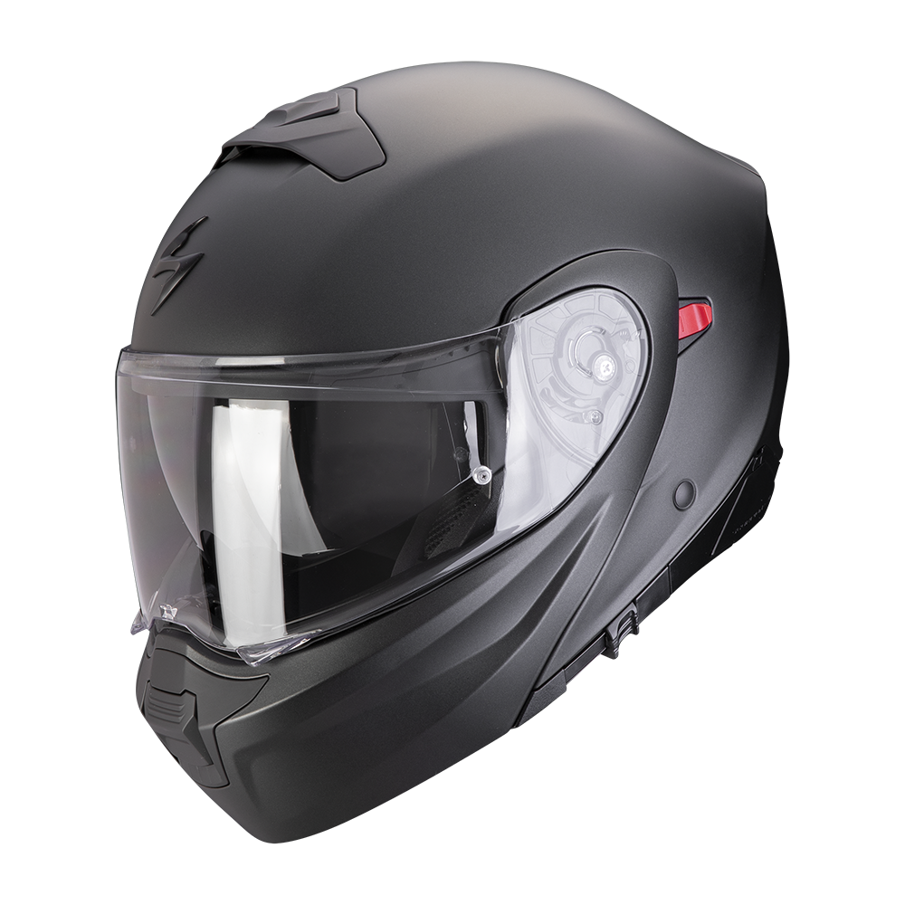 Casco Scorpion Exo-930 Evo Mate Perla Negro