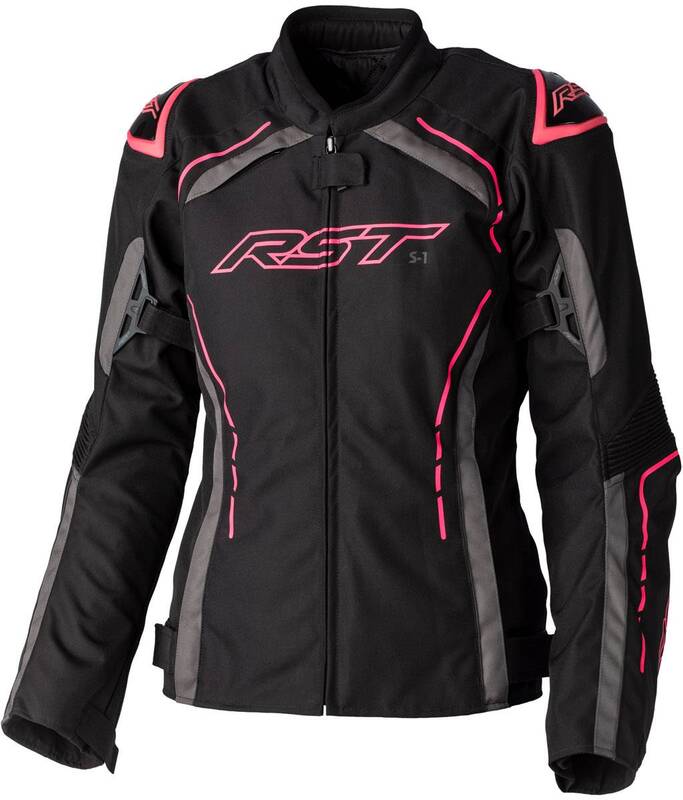 Chaqueta Textil (Mujer) Rst S-1 Ce Rosa Flúor, Talla 8/Xs