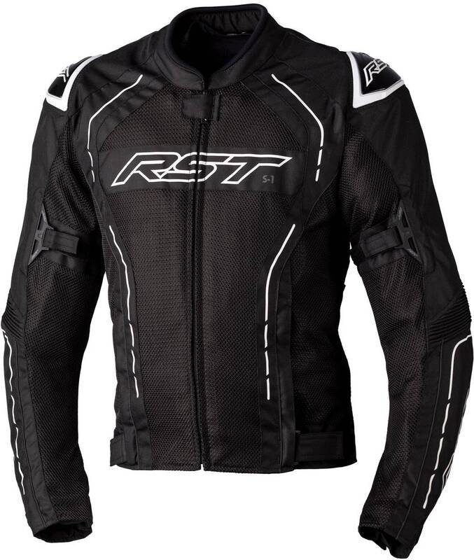 Chaqueta Textil Perforada (Hombre) Rst S-1 Mesh Ce Blanco, Talla Eu50/S