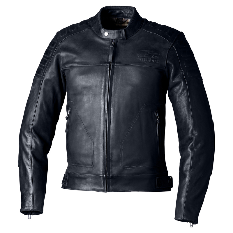 Chaqueta Rst Brandish2 Cuero Ce Hombre - Negro