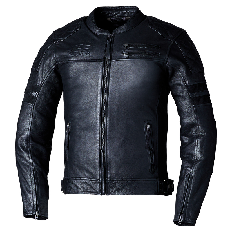 Chaqueta Rst Hillberry2 Cuero Ce Hombre - Negro