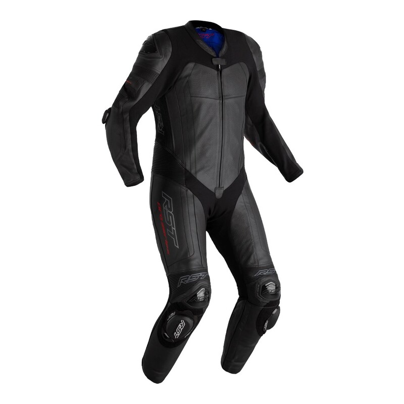 [103238BLK-38] Mono De Piel Rst Pro Series Evo Airbag Ce Hombre - Negro (38)