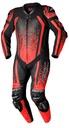 Mono De Piel Rst Pro Series Evo Airbag Ce Hombre - Rojo Flúor / Negro