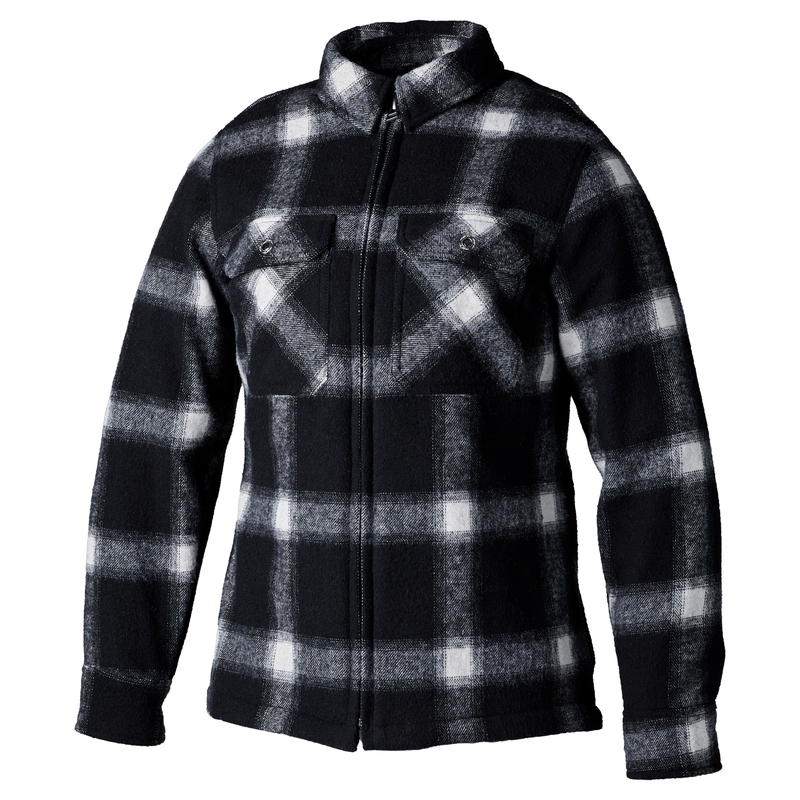 Camiseta Reforzada Con Aramida Rst Brushed Mujer Ce - Negro