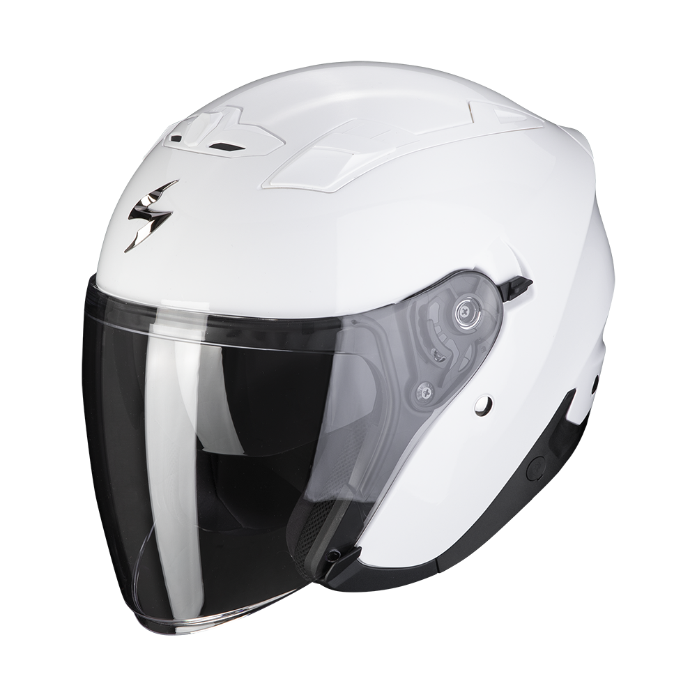 Casco Scorpion Exo-230 Liso Blanco