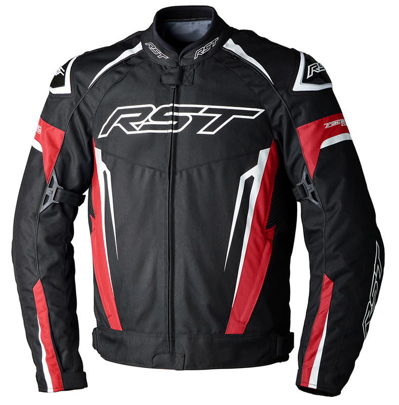 Chaqueta Textil Rst Tractech Evo 5 Ce Hombre - Rojo / Negro / Blanco
