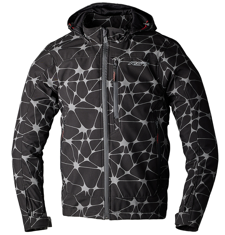 Chaqueta Textil Rst Havoc Ce Hombre - Negro / Gris