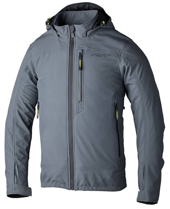 Chaqueta Textil Rst Havoc Ce Hombre - Gris