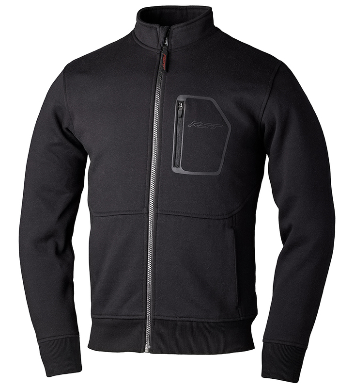 Chaqueta Textil Reforzada Con Aramida Rst Single Layer Technical Ce Hombre - Negro
