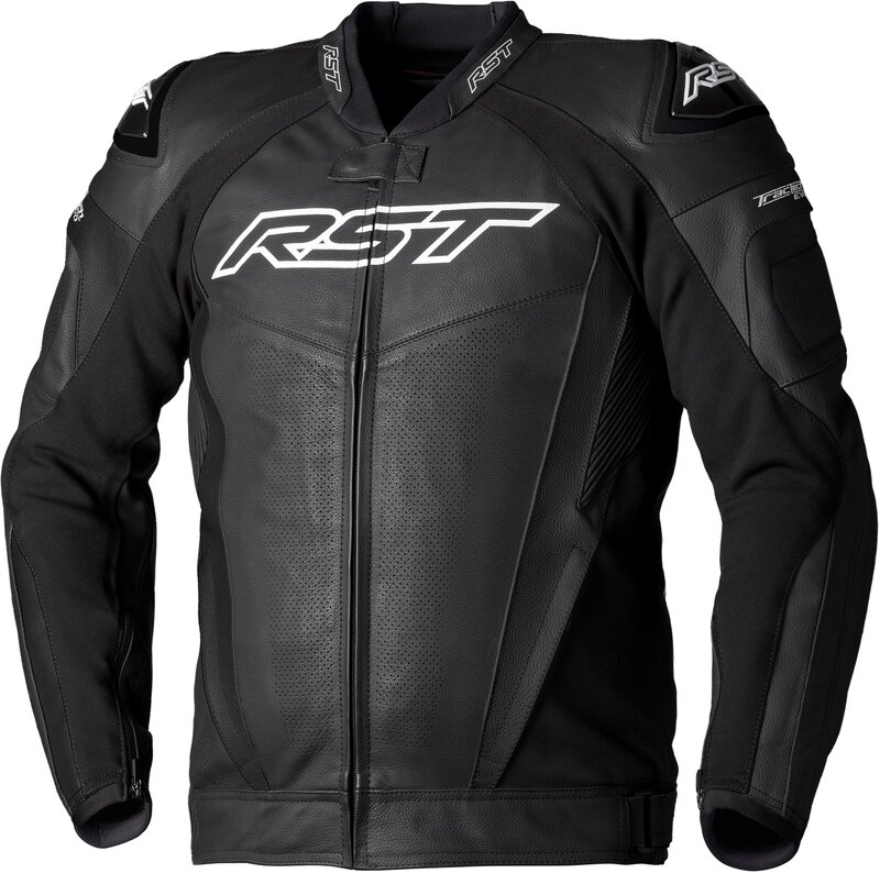 Chaqueta De Cuero Rst Tractech Evo 5 Ce Hombre - Negro
