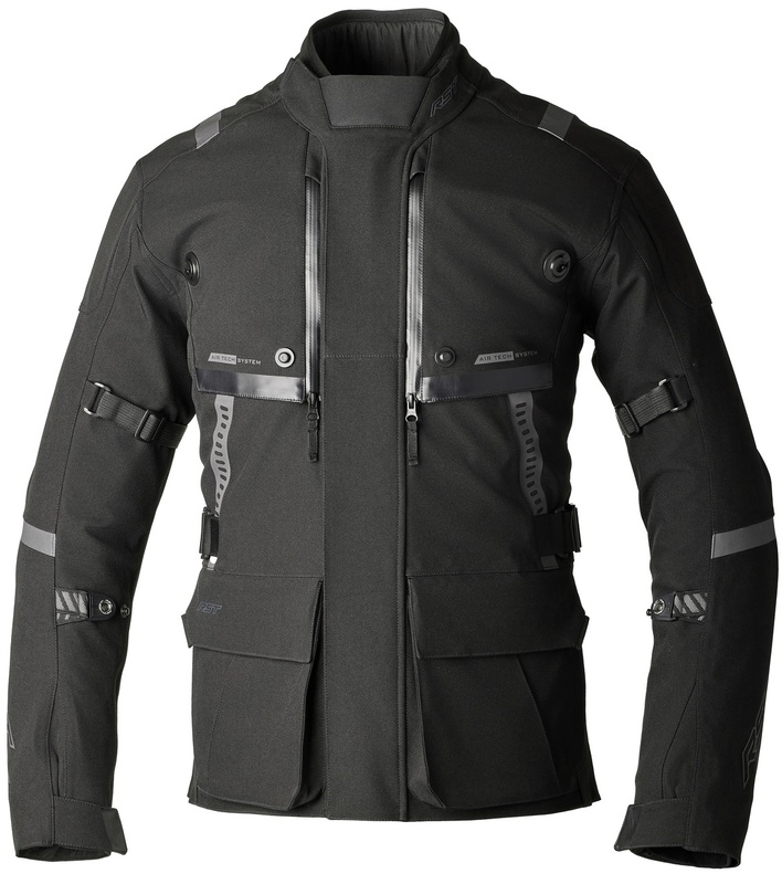 Chaqueta Textil Rst Pro Series Vulcan Ce Hombre - Negro