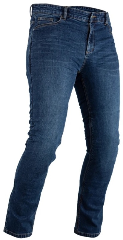 [102614M.BLU-38] Pantalón Textil Reforzado Con Aramida Rst Tapered-Fit Ce Hombre - Azul (38)