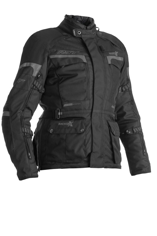 Chaqueta Textil Rst Adventure-X Ce Mujer - Negro