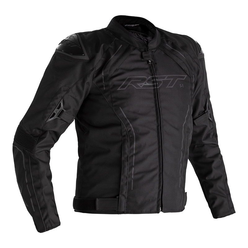Chaqueta (Textil) Rst S-1 Negro/Negro/Negro, 48 Eu/Talla Xs