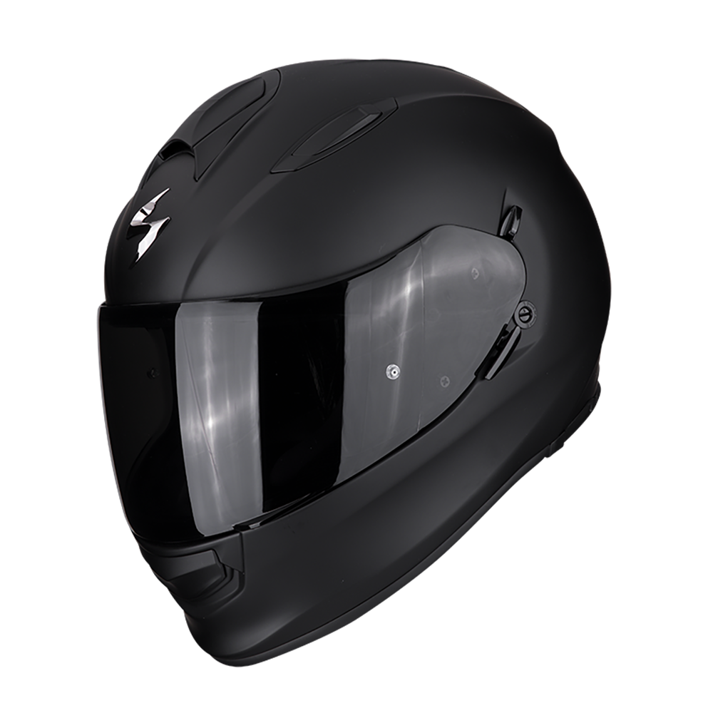 [48-100-10-02] Casco Scorpion Exo-491 Liso Negro (XS)
