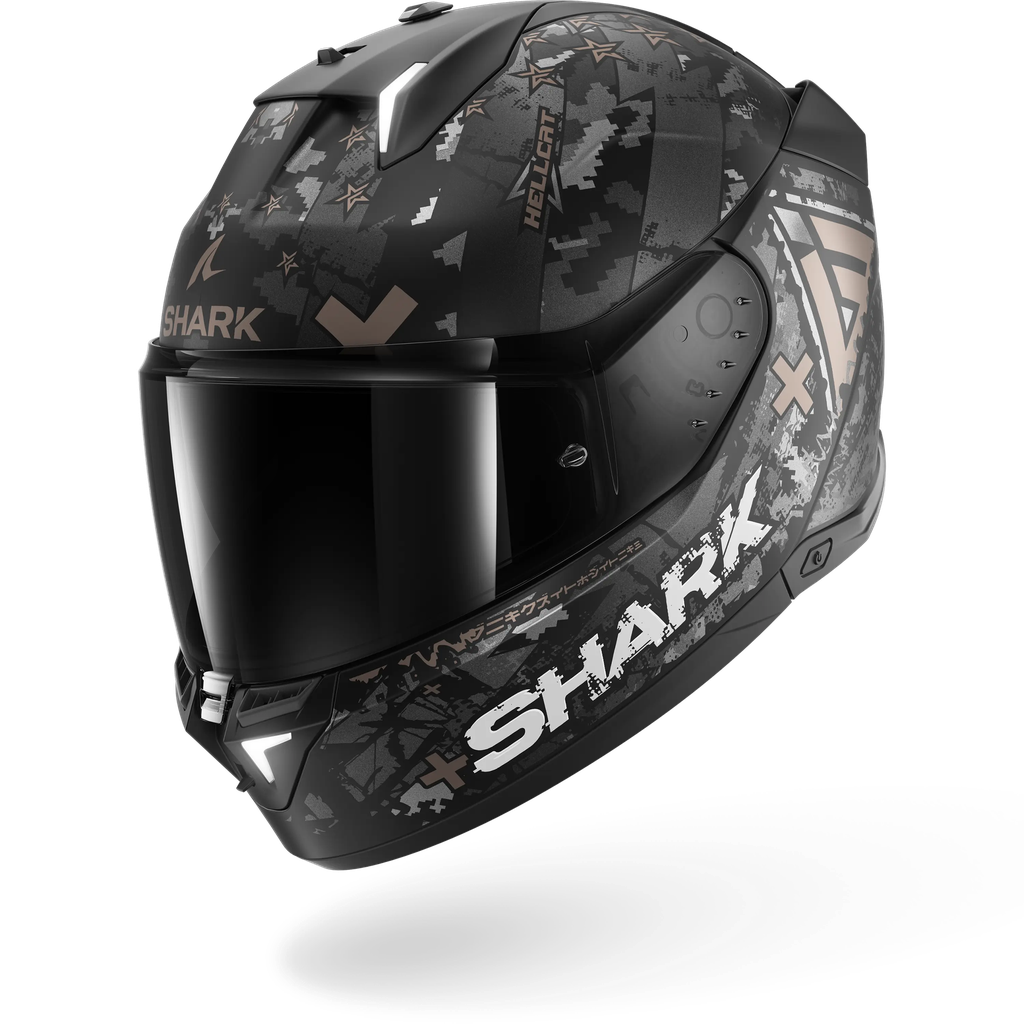 Casco Integral Shark Skwal I3 Hellcat Mat KUA