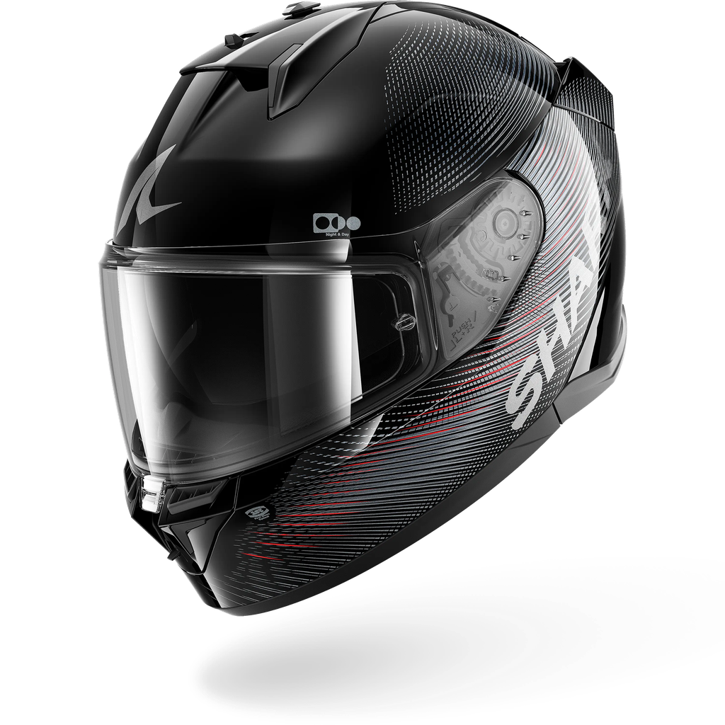 Casco Integral Shark D-Skwal 3 Sp Lyne KAR