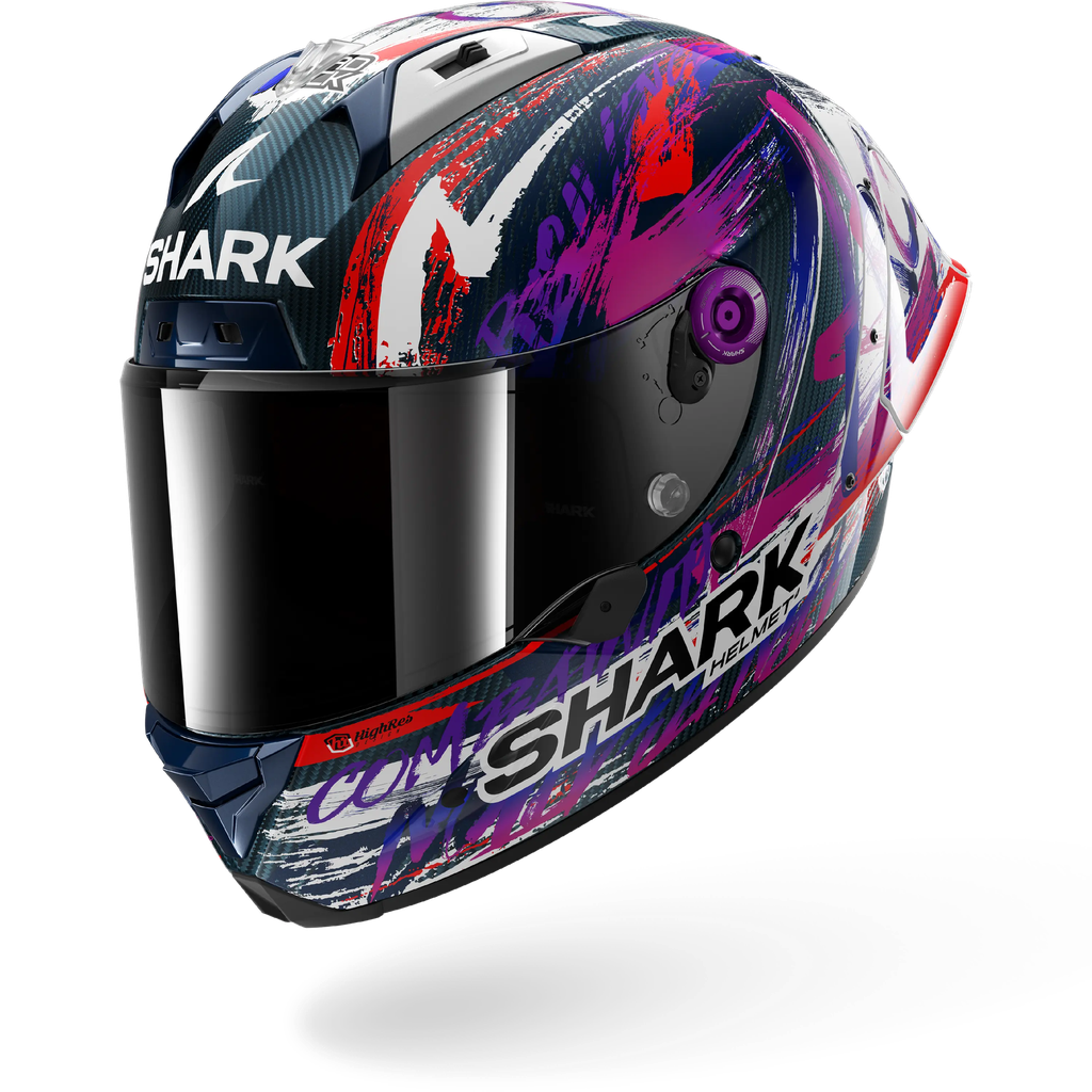 Casco Integral Shark Aeron-Gp Fim Racing #1 Replica Zarco Signature DWV