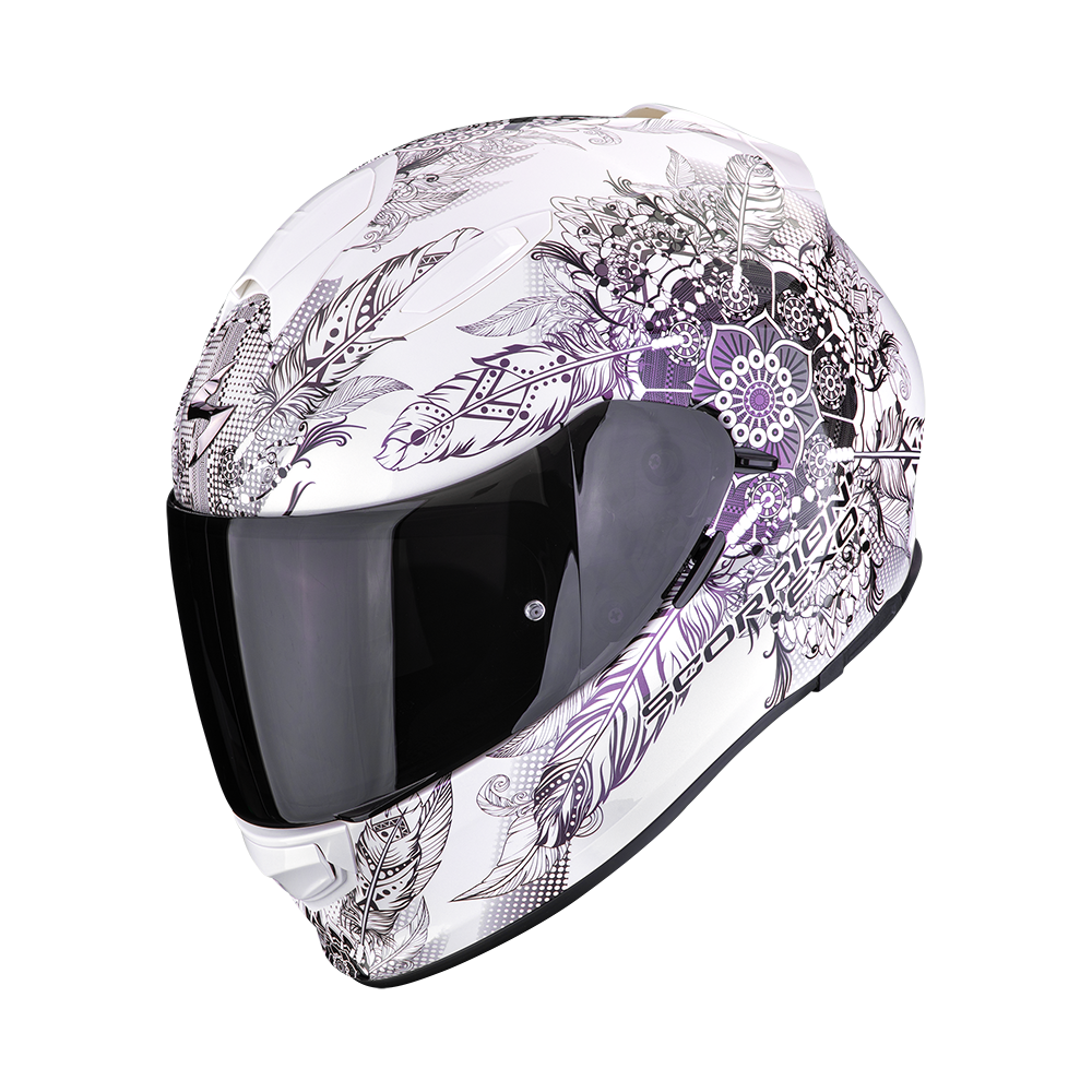 Casco Scorpion Exo-491 Dream Blanco Camaleón