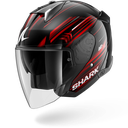 Casco Jet Shark Skwal I3 Jet Claro-Blur KRW