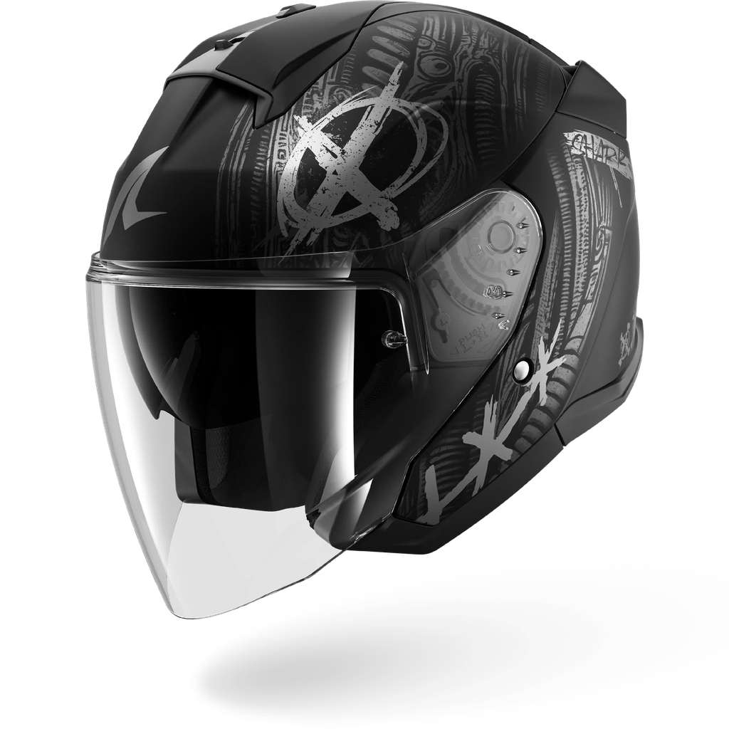 Casco Jet Shark Skwal Jet Shiever Mat KAS