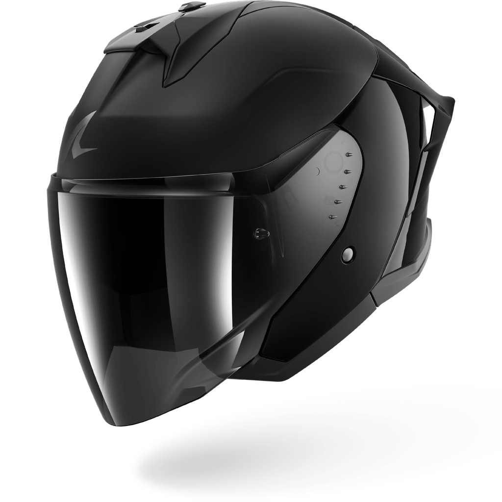 Casco Jet Shark Skwal Jet Cup Oscuro Shadow Dual BLK
