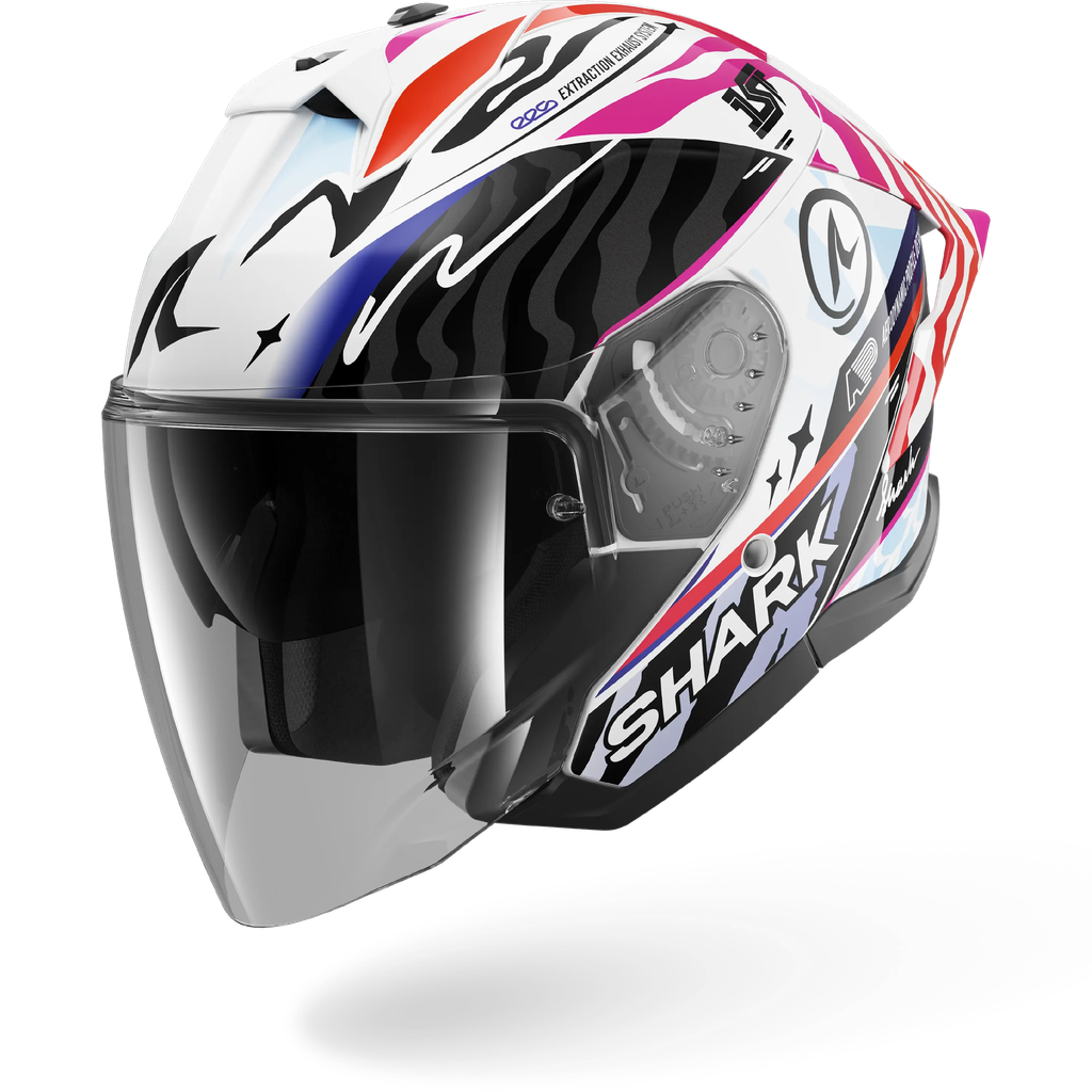 Casco Jet Shark Skwal Jet Cup Speed-Fancy KWO
