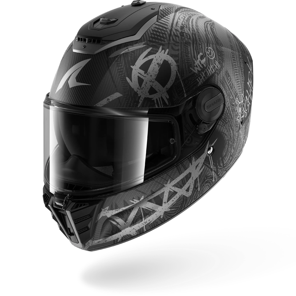 Casco Integral Shark Spartan Rs Carbon Shiever Mat DAS