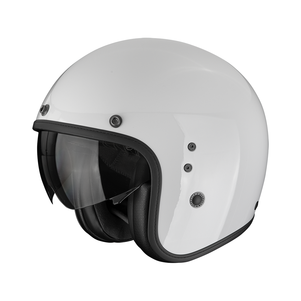 Casco Scorpion Belfast Evo Liso Gris Claro
