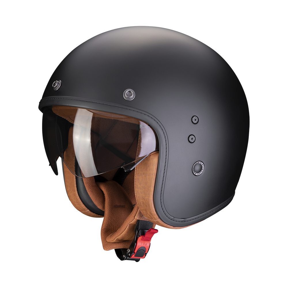 Casco Scorpion Belfast Evo Luxe Mate Negro