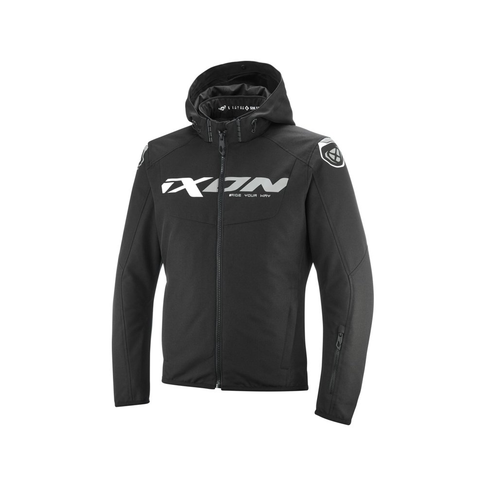 [100101204 1041 S] Chaqueta Ixon Fierce Wp Negro/Gris/Blanco (S)