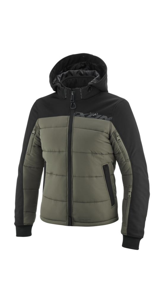 [100102084 8010 XS] Chaqueta Ixon Aspen Mujer Caqui/Negro (XS)
