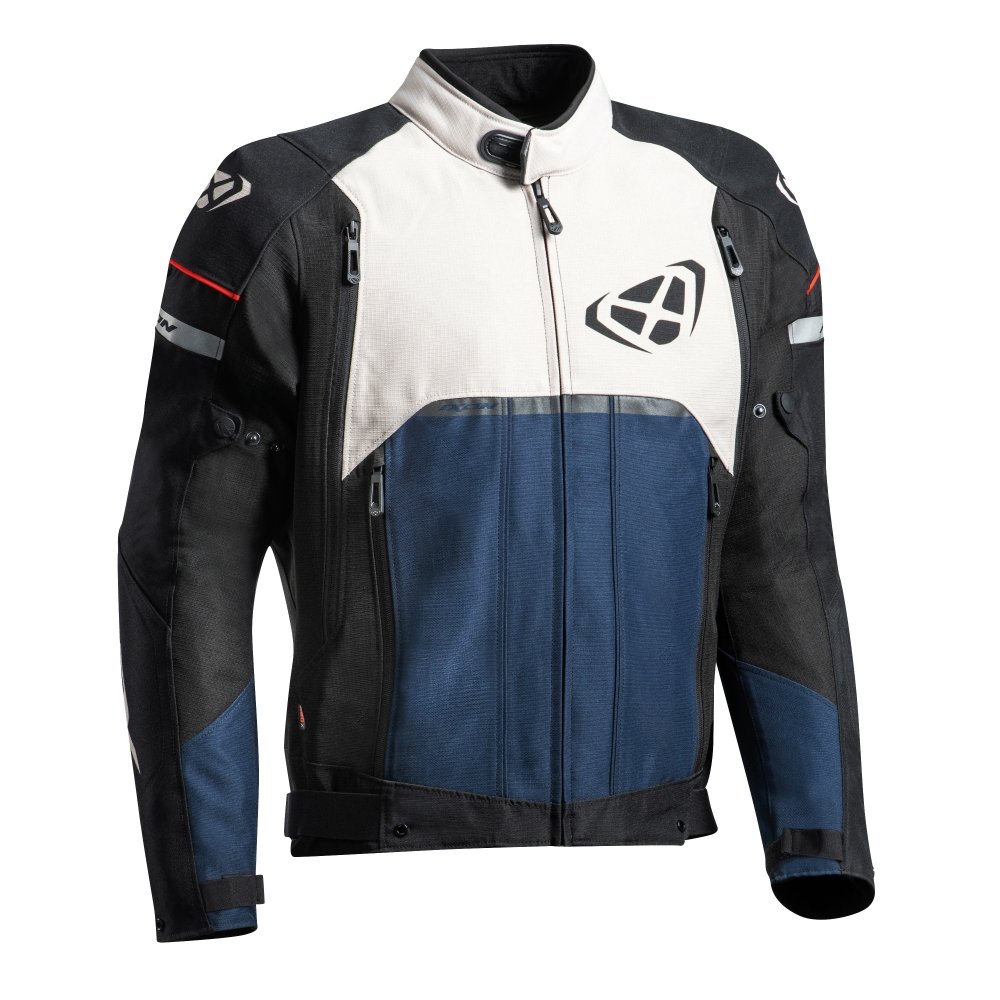 Chaqueta Ixon Allroad Greige/Azul Marino/Negro