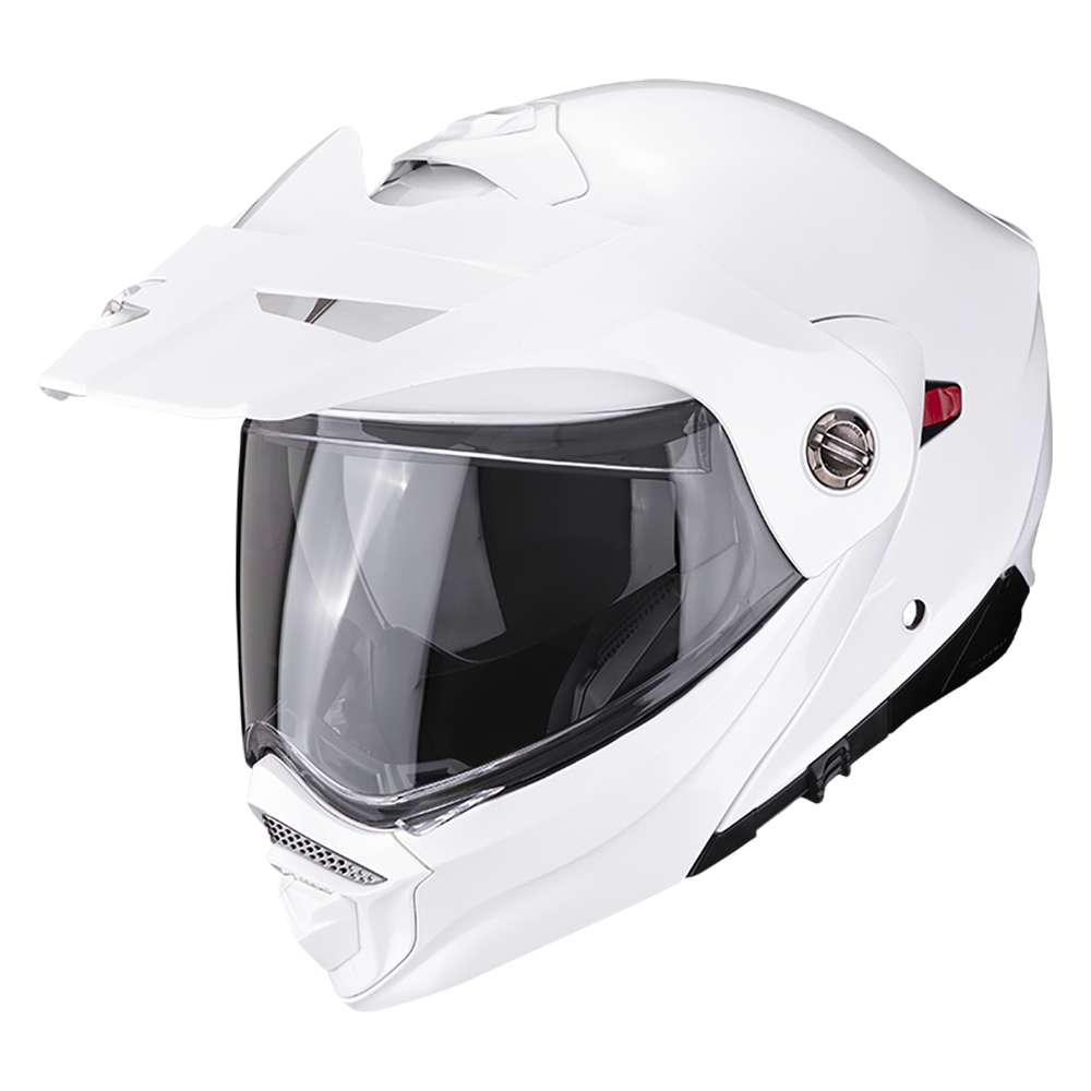 [89-100-70-02] Casco Scorpion Adx-2 Liso Perla Blanco (XS)