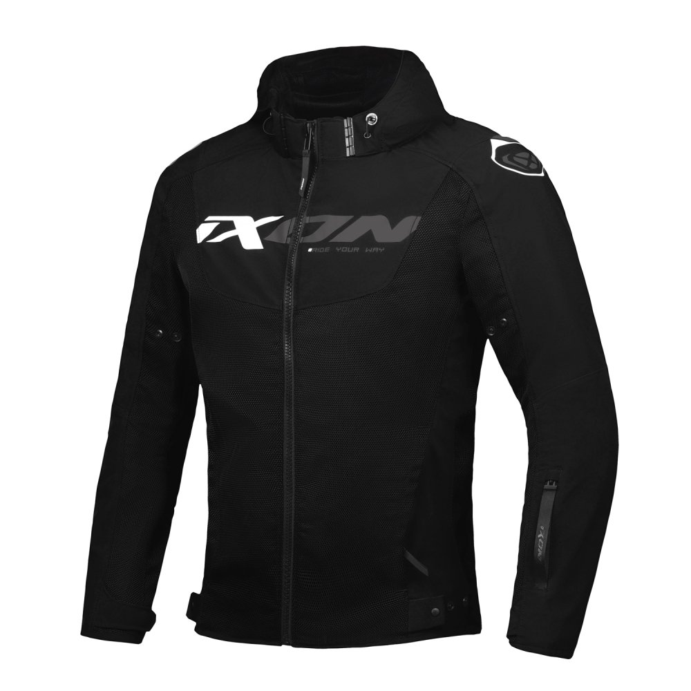 Chaqueta Ixon Fierce Negro/Gris/Blanco