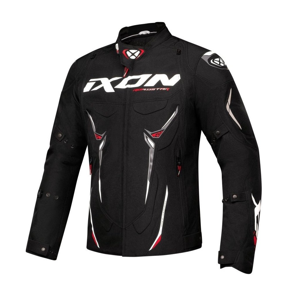 Chaqueta Ixon Roadstar Negro/Blanco/Rojo