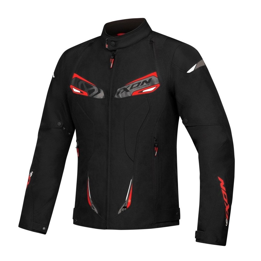 Chaqueta Ixon Caliber Negro/Blanco/Rojo