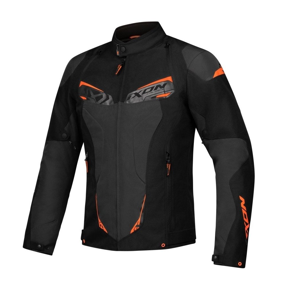Chaqueta Ixon Caliber Negro/Antracita/Naranja