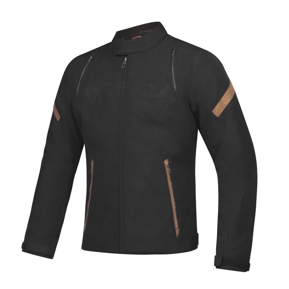 Chaqueta Ixon Striker Retro Negro/Marrón