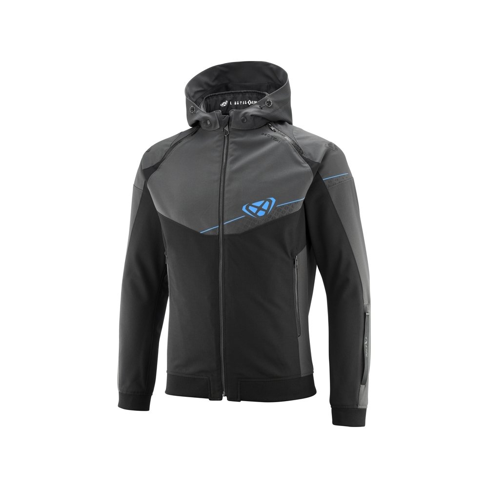 Chaqueta Ixon Section Negro/Antracita/Azul
