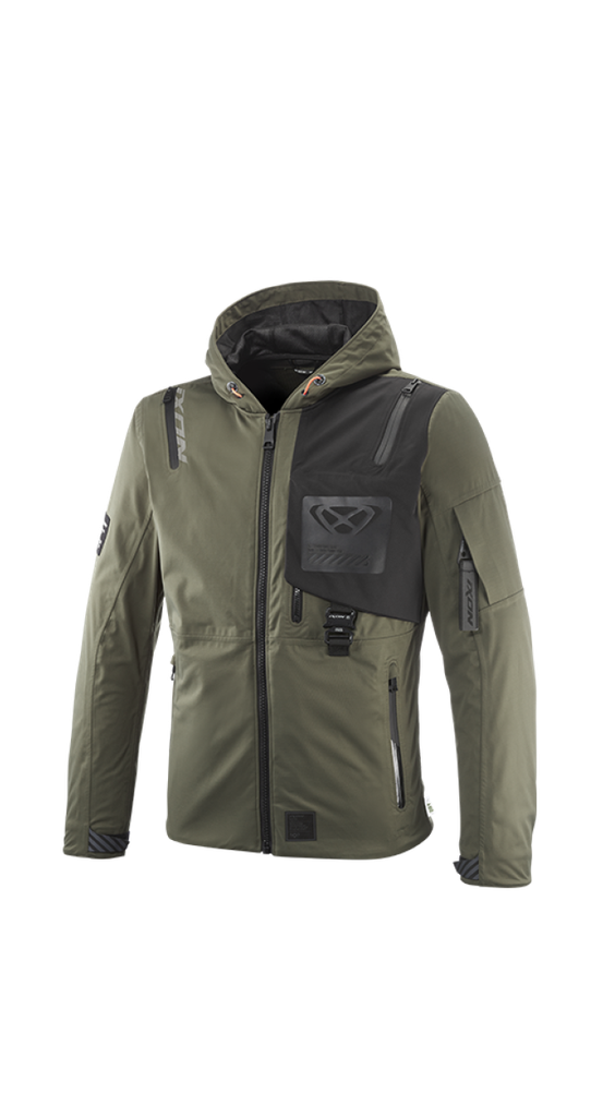 Chaqueta Ixon M-Quarter Caqui/Negro