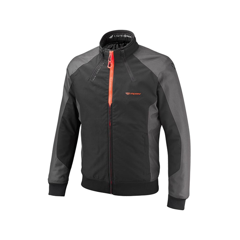 Chaqueta Ixon Siwa Negro/Antracita/Rojo Vivo