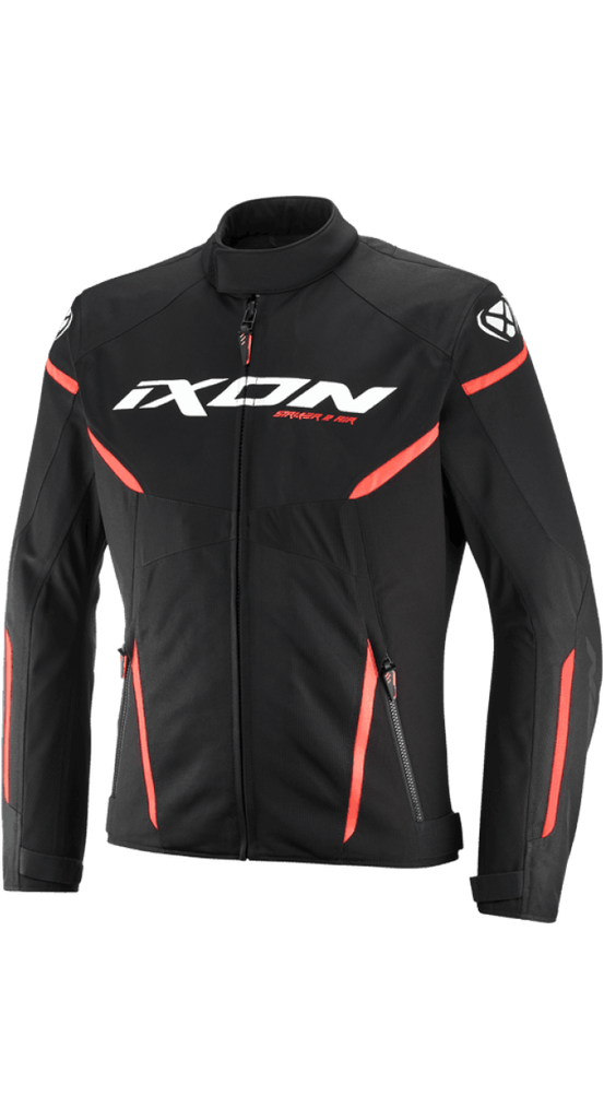Chaqueta Ixon Striker2 Air Wp Negro/Blanco/Rojo