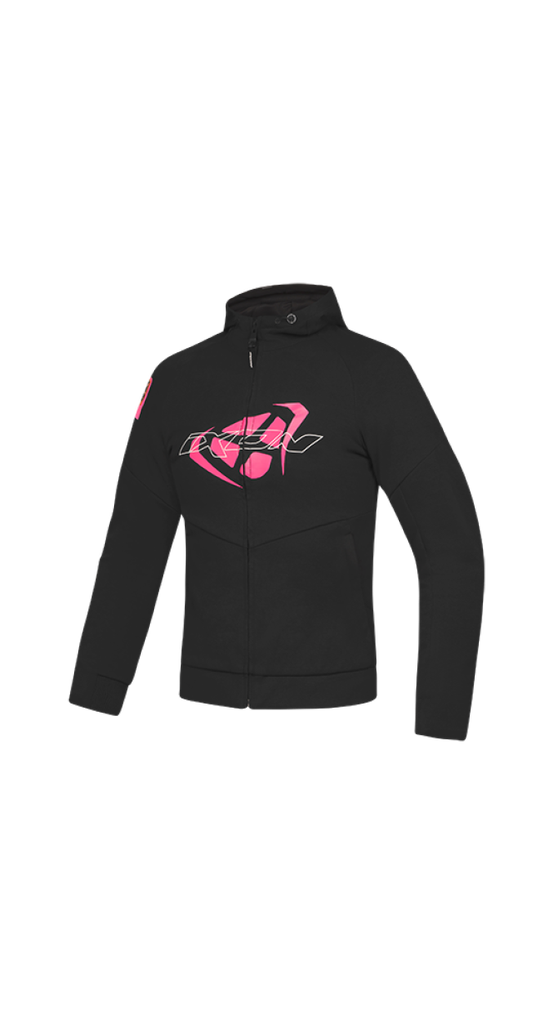 Chaqueta Ixon Touchdown L Negro/Rosa Vivo